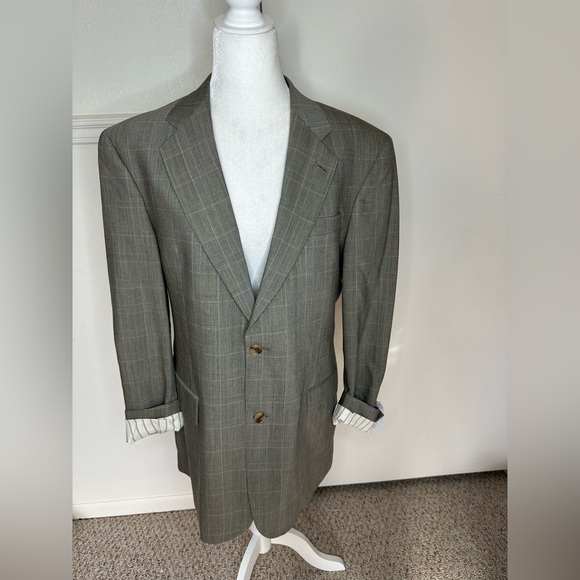 Tommy Hilfiger Other - Tommy Hilfiger Gray Sport Coat Classic Fit Notched Lapel size 40R